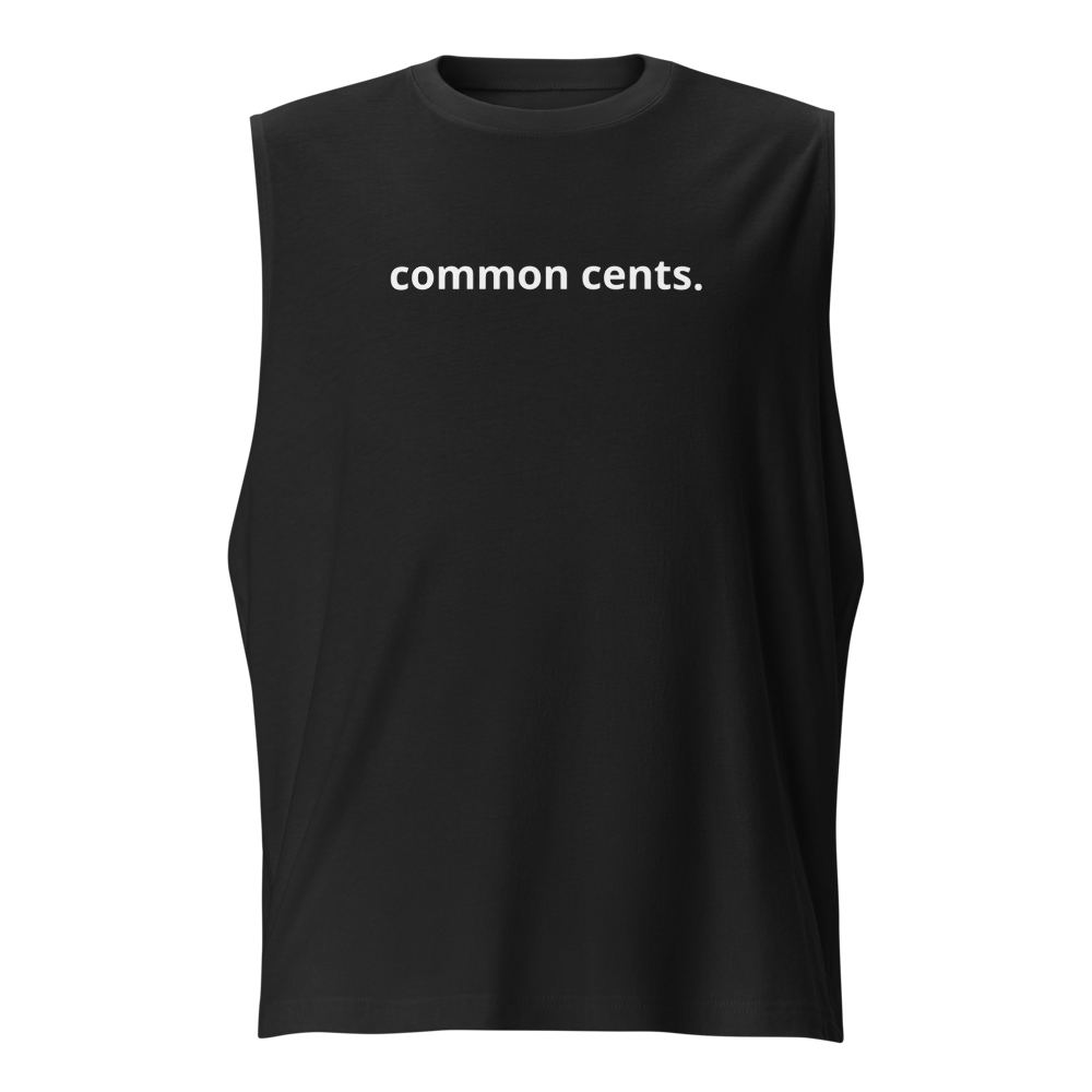 Common Cents muscle shirt lifestyle mockup