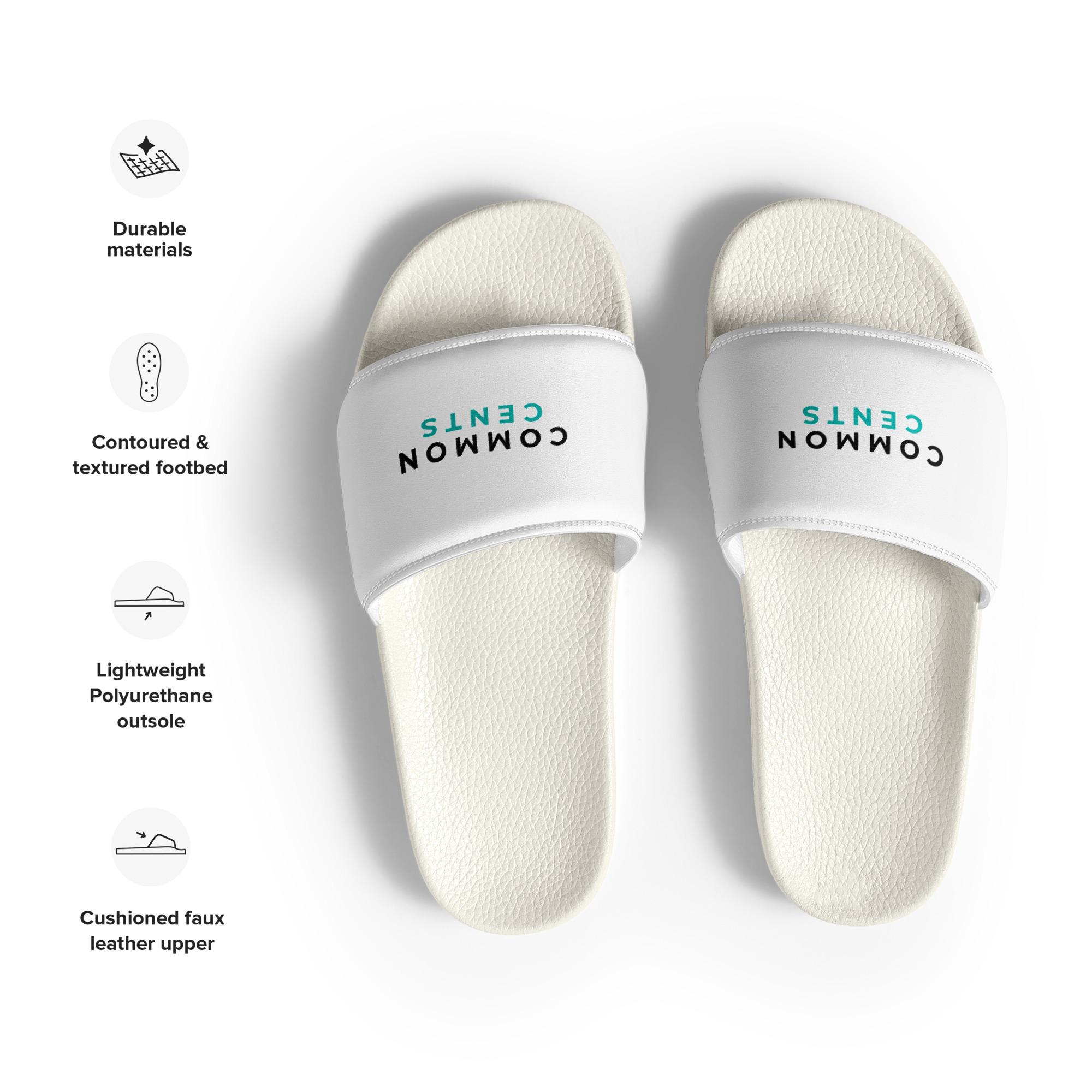 Men's slides side view
